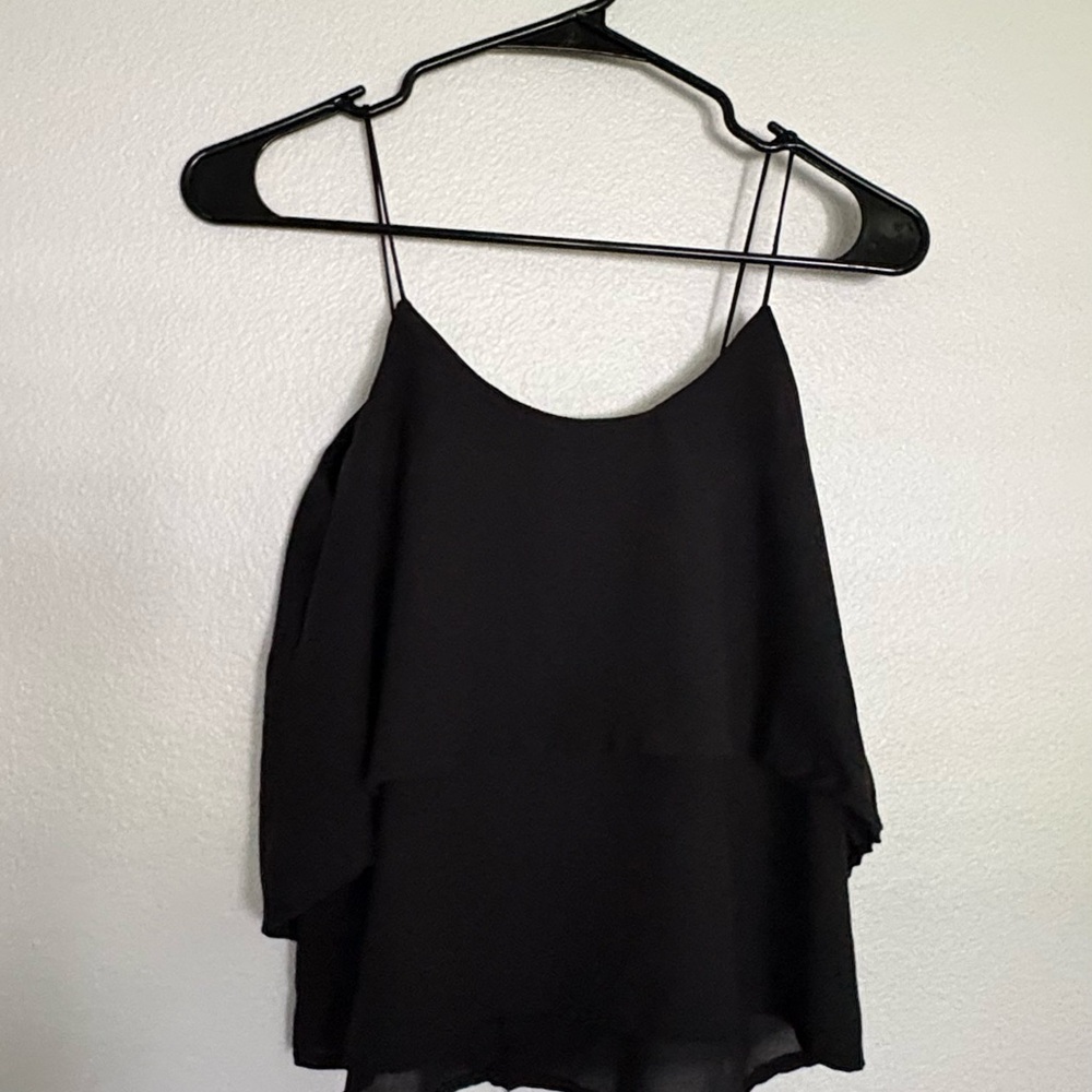 Paper Crane sheer blouse size xs